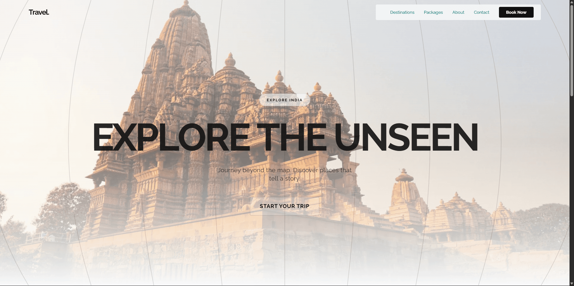 Travel Website Template